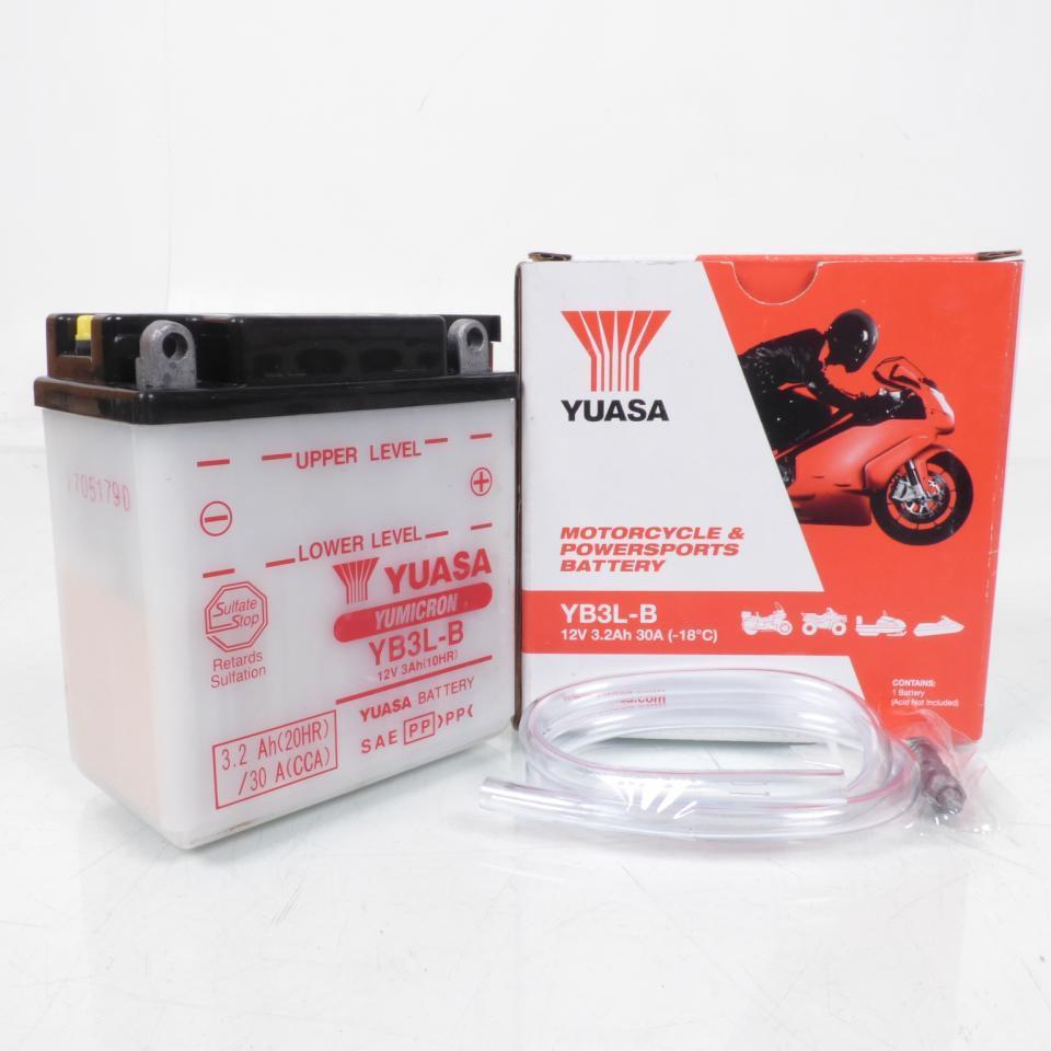 Yuasa Batterie Moto 12vavec Entretien Sans Pack Acide Yb3l B Yb3lb
