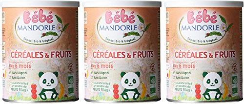 La Mandorle Cereales et Fruits Bio - 400g - Bebe Mandorle