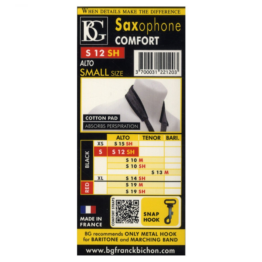 Cordon Confort Pour Saxo - Mousqueton - ...