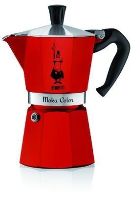 Cafetiere Moka Express rouge 6 tasses Bialetti