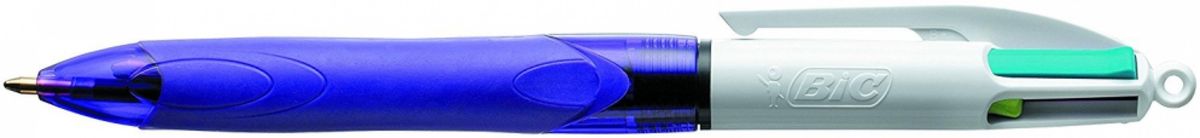 Bic 4 Couleurs Stylos-bille Retractables A Pointe Moyenne (10 Mm) - Pot A Stylos De 6