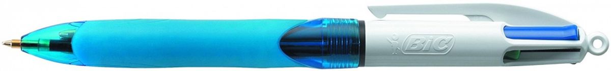 Bic 4 Couleurs Stylos-bille Retractables A Pointe Moyenne (10 Mm) - Pot A Stylos De 6