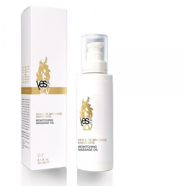 Yesforlov Huile De Massage Au Parfum Enivrant Or