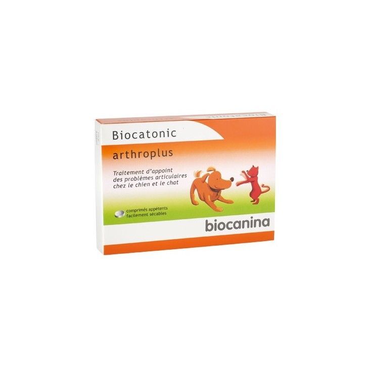 Complement Alimentaire - Biocanina - Arthroplus - 40 Comprimes - Chien Et Chat - Anti-inflammatoire