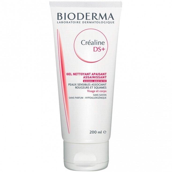 Bioderma crealine ds+ gel nettoyant 200ml