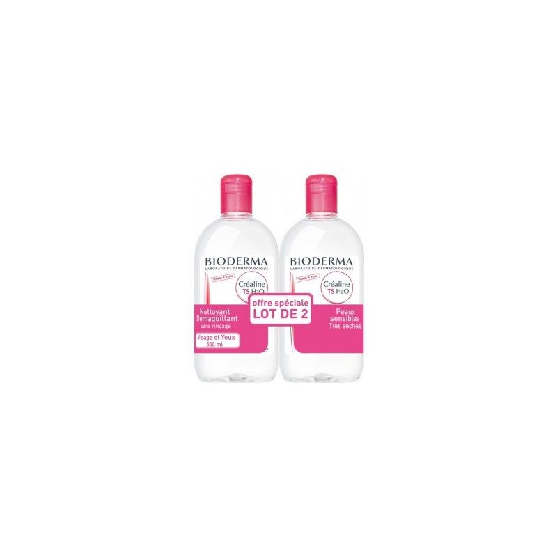 Bioderma crealine peaux tres seches h2o duo  6 max/cde  