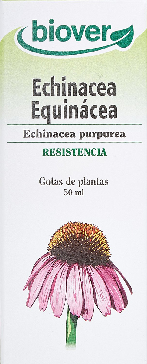 BIOVER GOUTTES DE PLANTES ECHINACEA PURPUREA ECHINACEE RESISTANCE 50ML