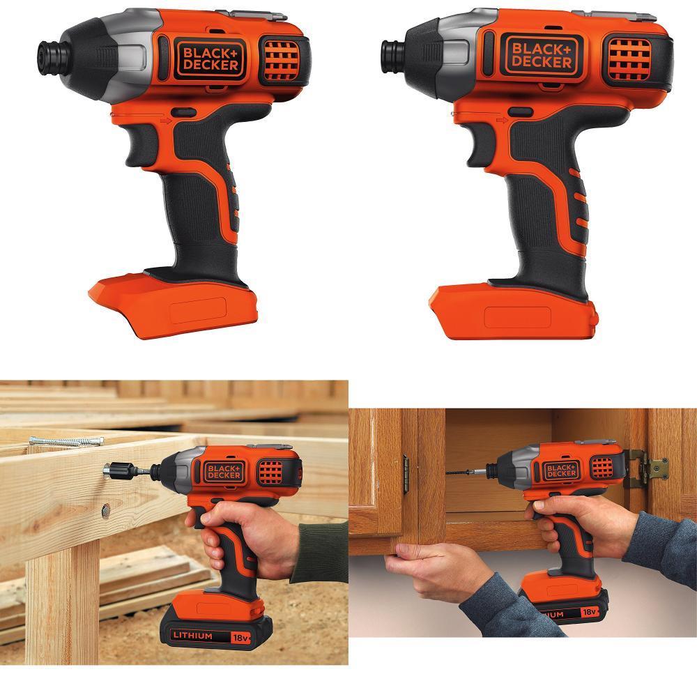 Visseuse A Impact Sans-fil Black+decker Bdcim18n-xj 18v - Performante Et Legere