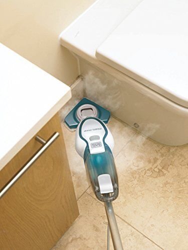 Balai Vapeur Black Decker Steam Mop Fsm1616 Debit Variable Tete Delta