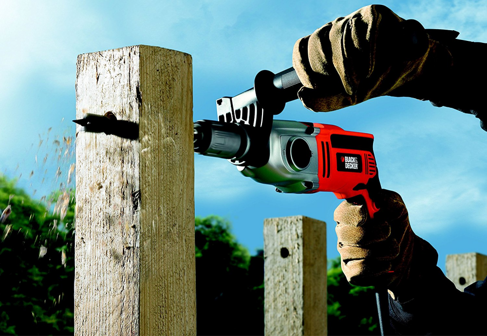 Black Decker Kr911k Perceuse A Percussion Filaire 910 W
