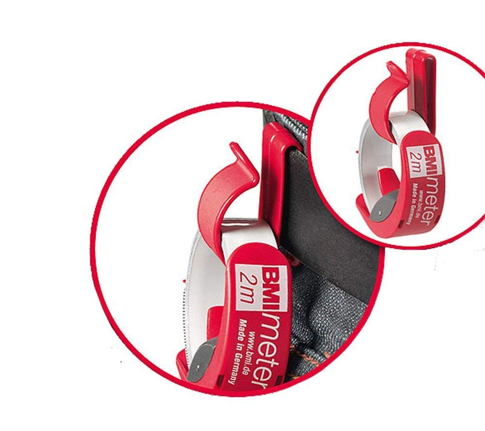 BMI 429341020 Ruban a mesurer en acier inoxydable blanc laque 3 m 