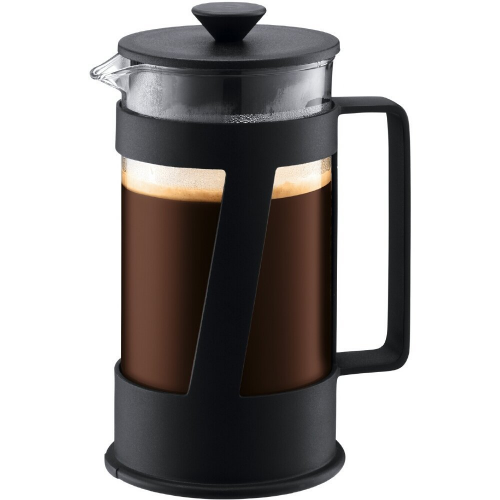 Bodum 10883-01 Crema Cafetiere A Piston 8 Tasses 1 L Noir