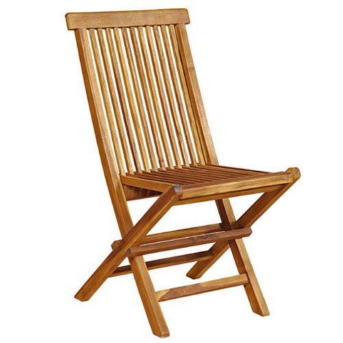 Berah Getah 2 Chaises De Jardin En Teck Huile Massif Pliantes Marron 47x90x47cm