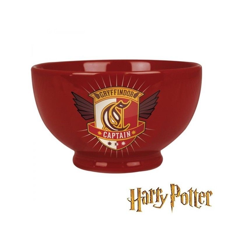Bol - Harry Potter - Gryffondor - Rouge - Ceramique - Compatible Lave-vaisselle