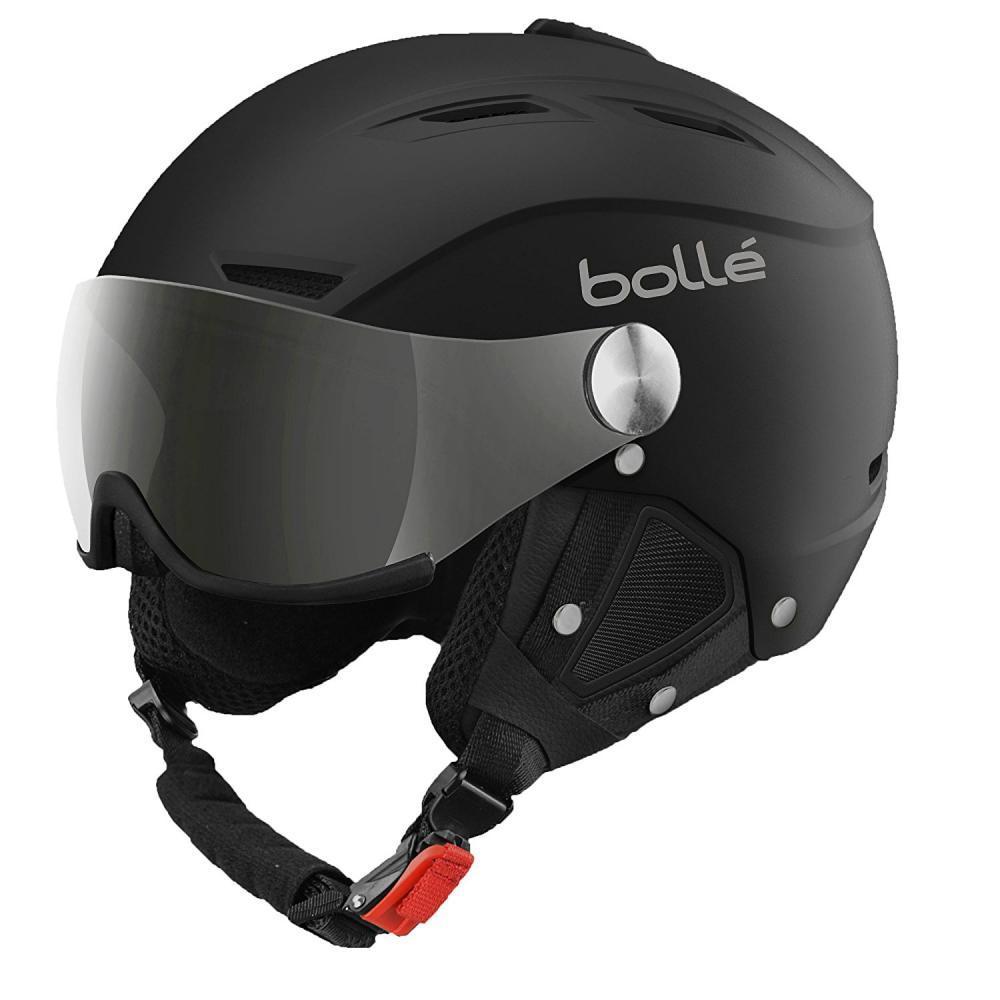 Bolle Casque De Ski Blackline Visor - 59/61 Cm - Noir Et Gris Argente