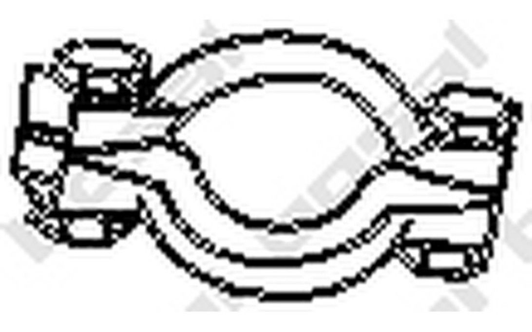 Collier De Serrage, Echappement Bosal 254-701