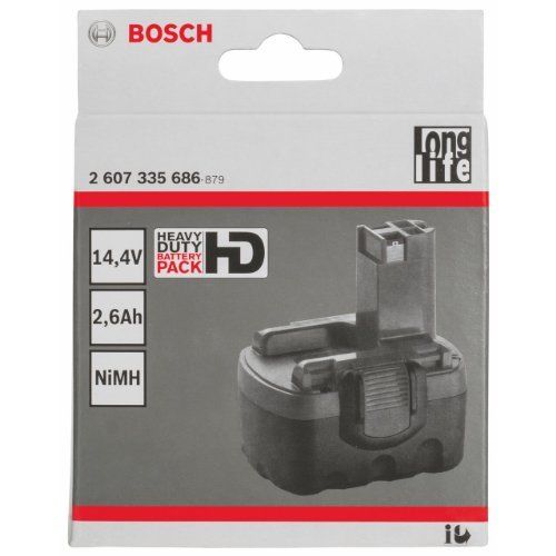 Bosch Paquet D'accumulateurs 14,4 V-o,standard Duty Sd,2,6 Ah,nimh 2607335686