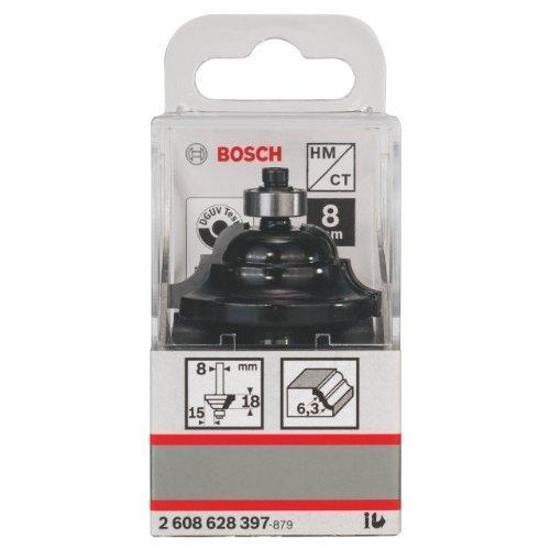 Bosch Fraise a profiler D 8 mm, R1 6,3 mm, B 15 mm, L 18 mm, G 60 mm