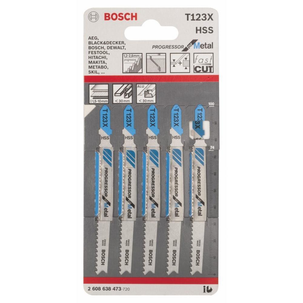Bosch Professional 5x Lames De Scie Saut