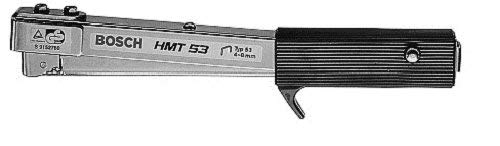 Bosch 2609255860 Agrafeuse a marteau HMT53 pour Agrafes Type 53 Hauteur 4 a 8 mm