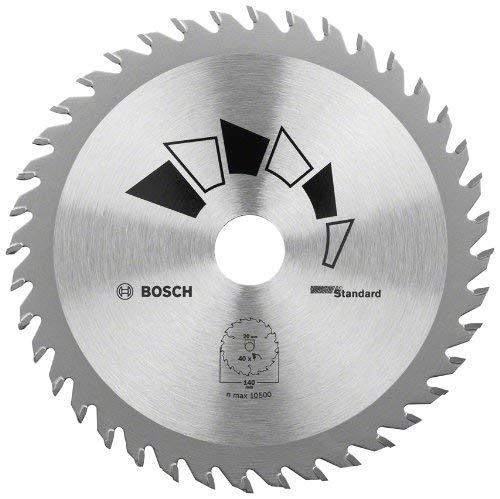 Bosch Black Decker Aeg Festool Skil Bosch lame Standard 150x22x20 T40 pour scie circulaire 2609256807