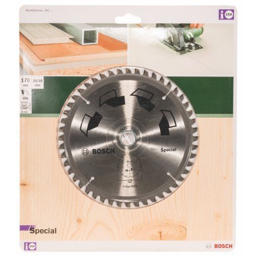 Lame De Scie Circulaire Special 170 X 20/16mm 48d Boch 2609256888