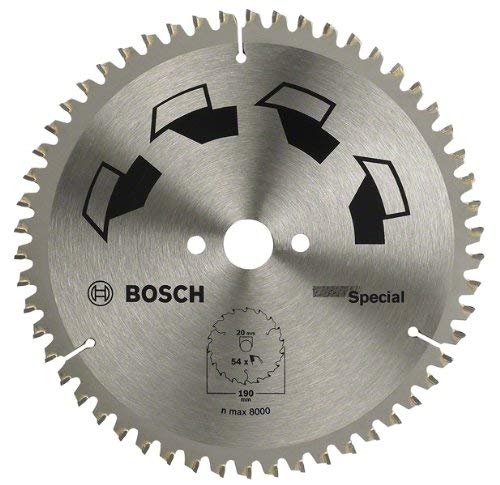 Bosch Black Decker Aeg Festool Skil Bosch lame Special 190x2x20 T54 pour scie circulaire 2609256891