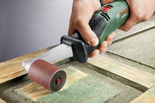 Bosch Abrasif bois pour ponceuse PRR 250 ES 60 mm G80 3 Pieces Rouge