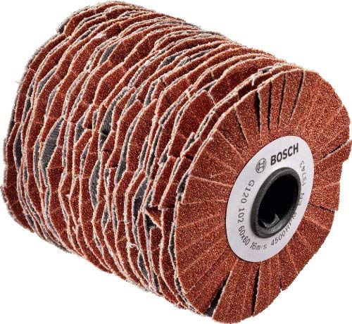 Rouleau Flexible Prr 60mm G80 Bosch Poncage Bois Metal Et Matiere Synthetique