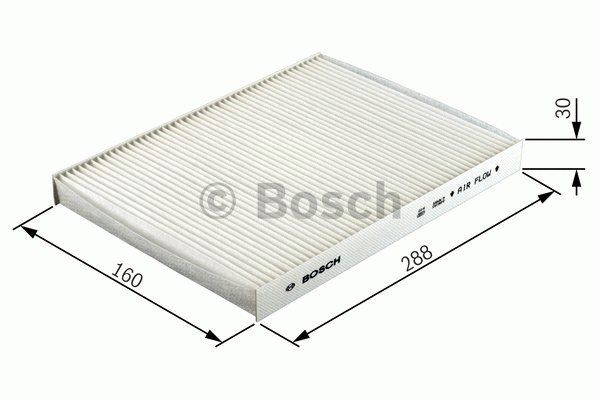 Filtre Dhabitacle Filtre A Pollen Bosch 1 987 432 303