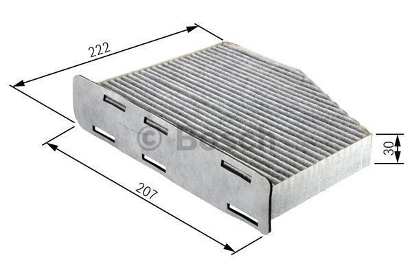Filtre Dhabitacle Filtre A Pollen Bosch 1 987 432 365