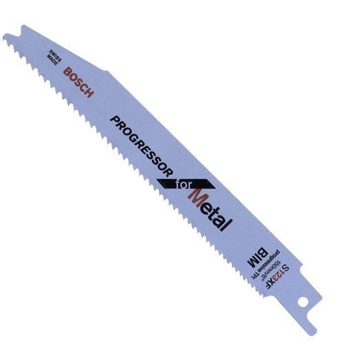 5 Lames Pour Scie Sabre S 922 Hf Flexible For Wood And Metal Bosch 2608656016