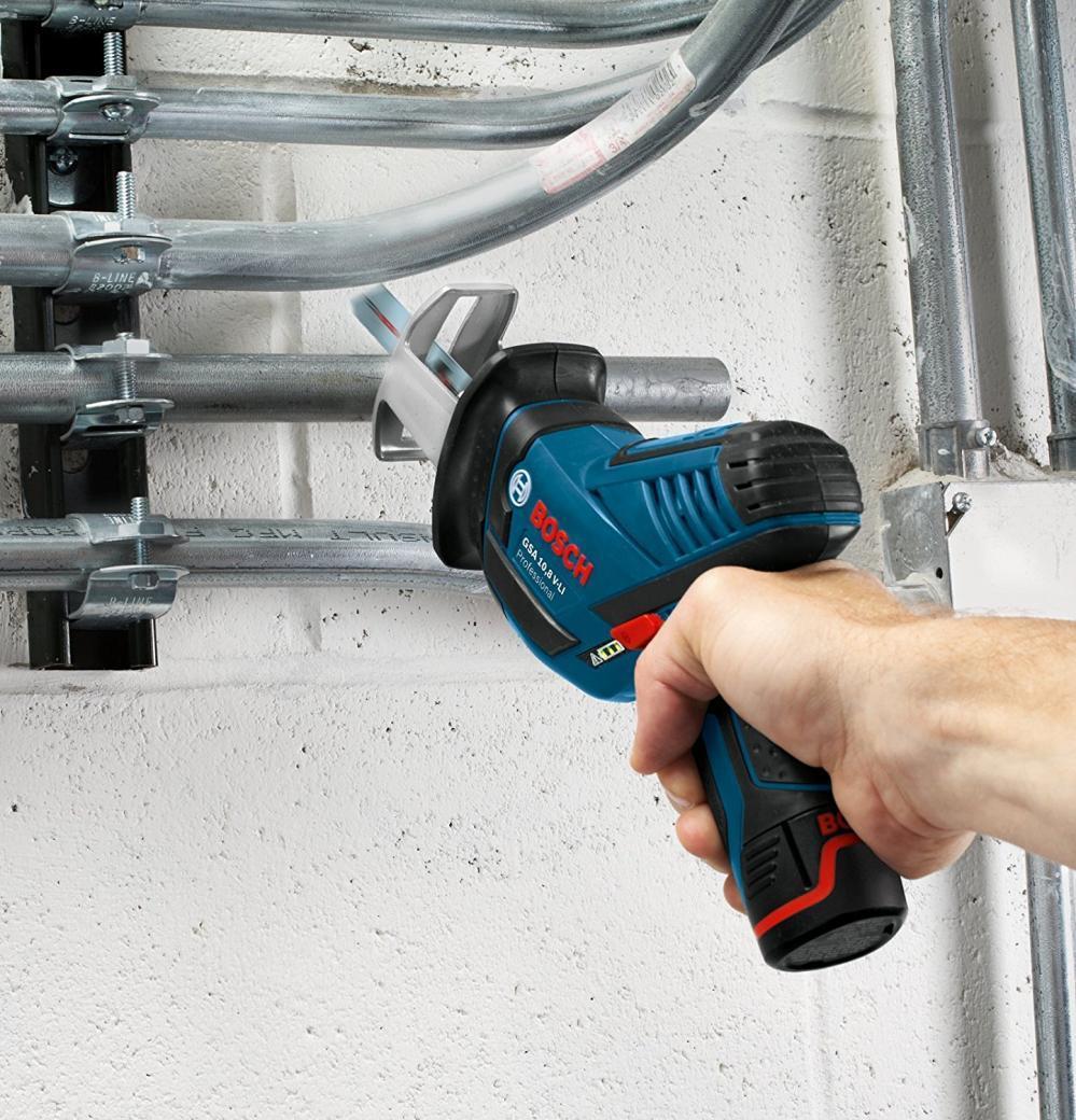Scie Sabre Bosch Professional Gsa 12v 14 Sans Fil Bois Metal Plastique 65 Mm