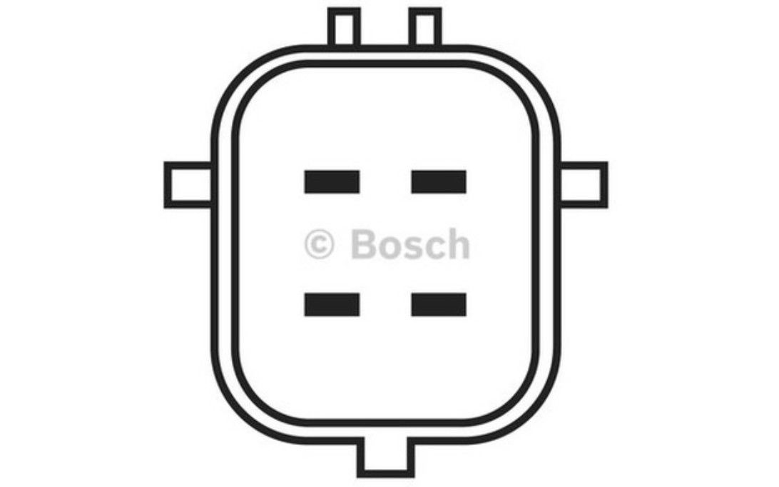 Bosch Sonde Lambda Capteur D'oxygene 0986ag2204