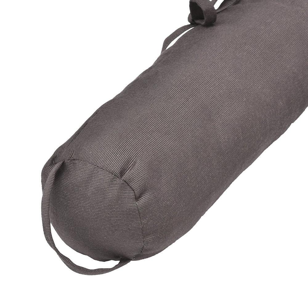 Beautissu Boudin Bas De Porte 90x10cm Anthracite Viento Fenetre Isolant Contre Les Courants Dair Froid 100 Coton