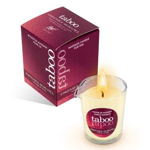 Bougie De Massage Taboo Caresses Ardentes 60gr