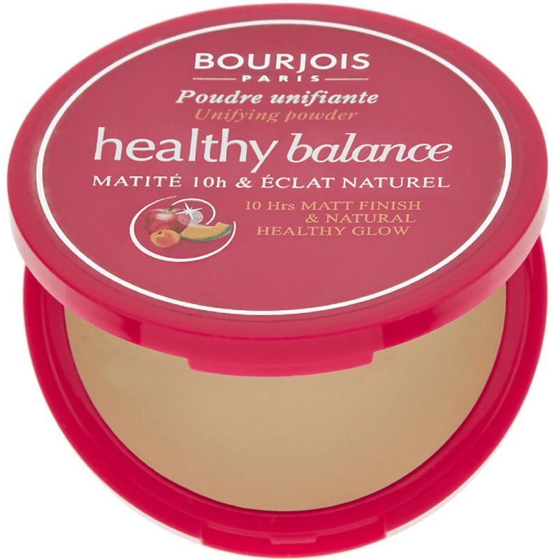 Bourjois Poudre Compacte Unifiante Healthy Balance - 055 Beige Fonce