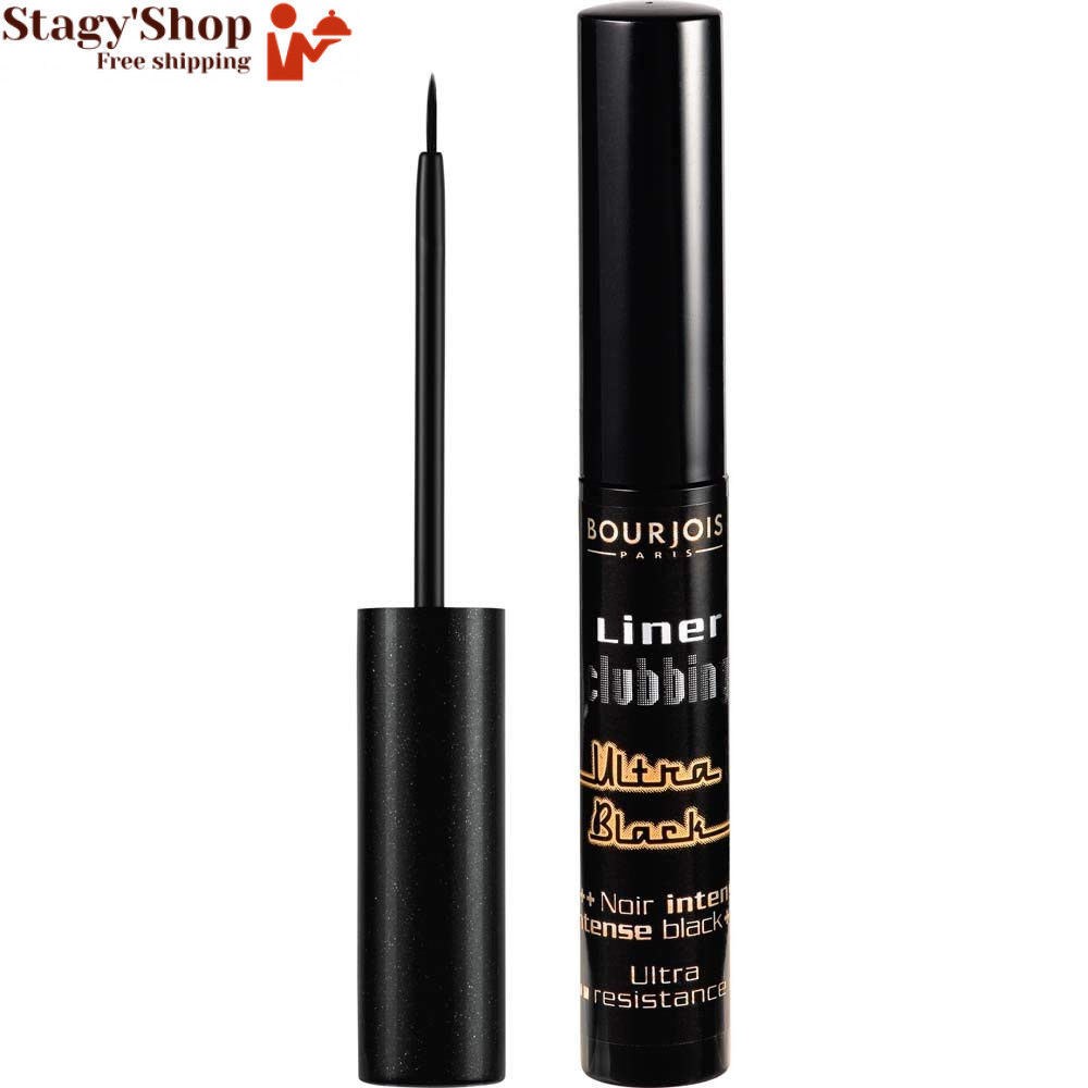 Bourjois Liner Clubbing Ultra Black A Eye Liner Ultra Black Lot De 2