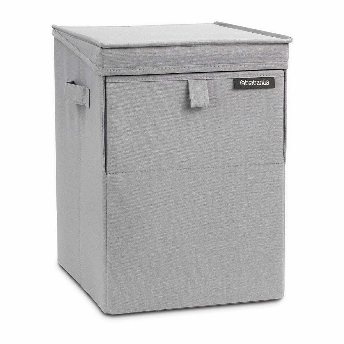 Brabantia Panier A Linge Empilable 109324 Grey - Brabantia