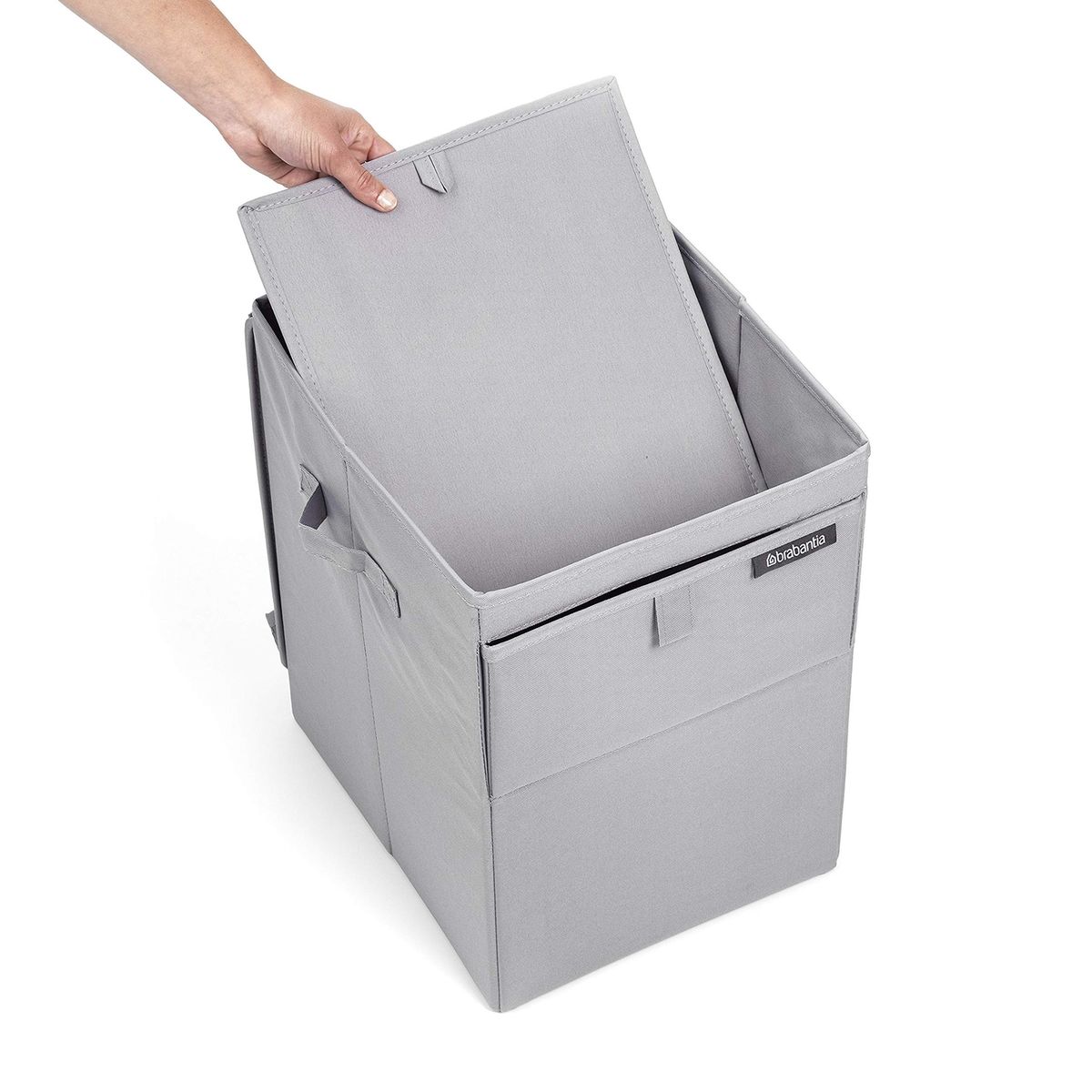 Brabantia Panier A Linge Empilable 109324 Grey - Brabantia