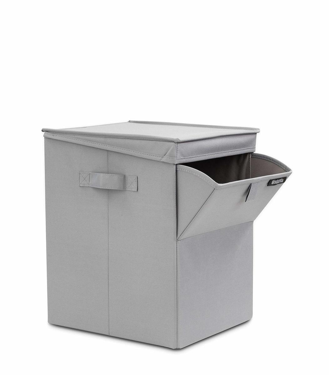 Brabantia Panier A Linge Empilable 109324 Grey - Brabantia