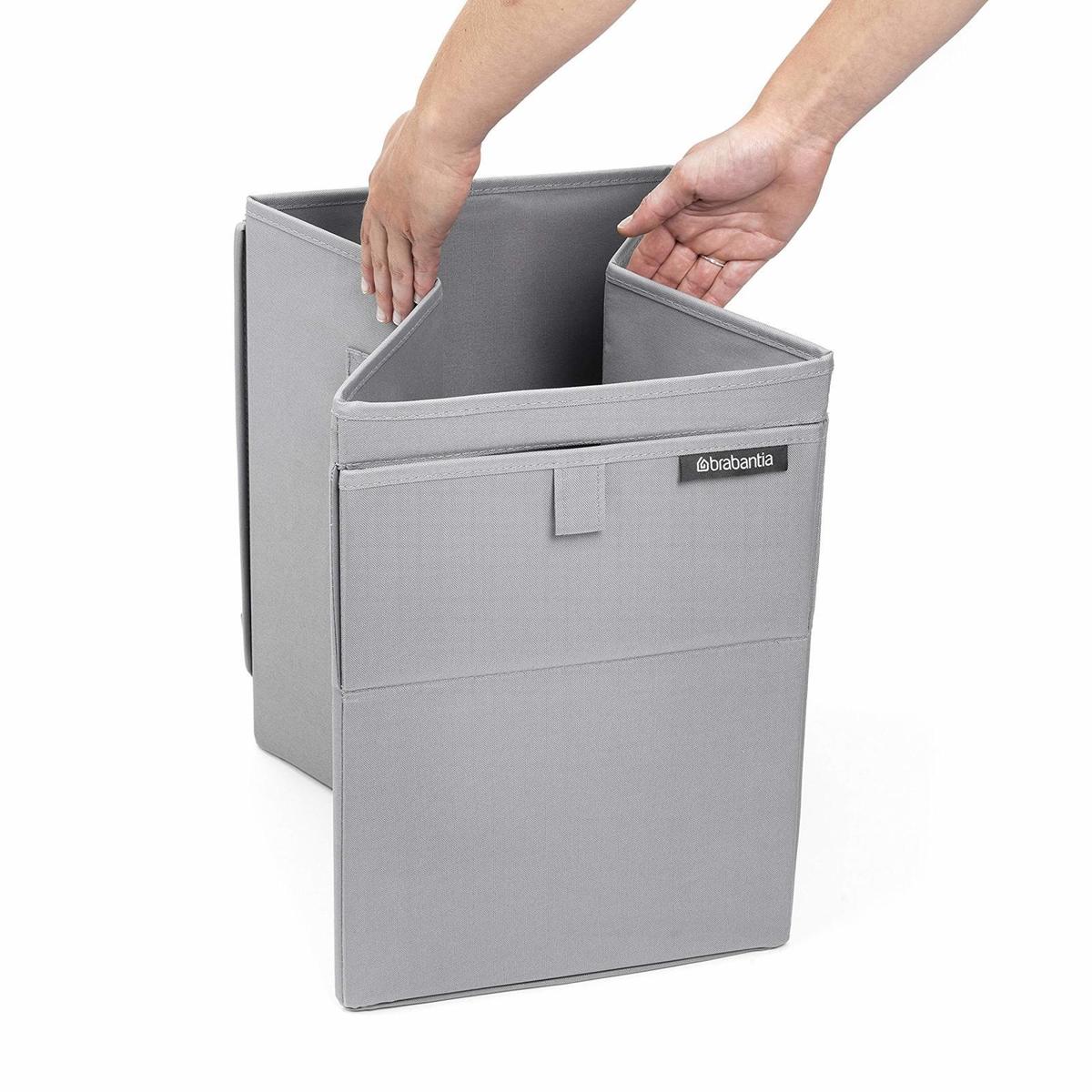 Brabantia Panier A Linge Empilable 109324 Grey - Brabantia