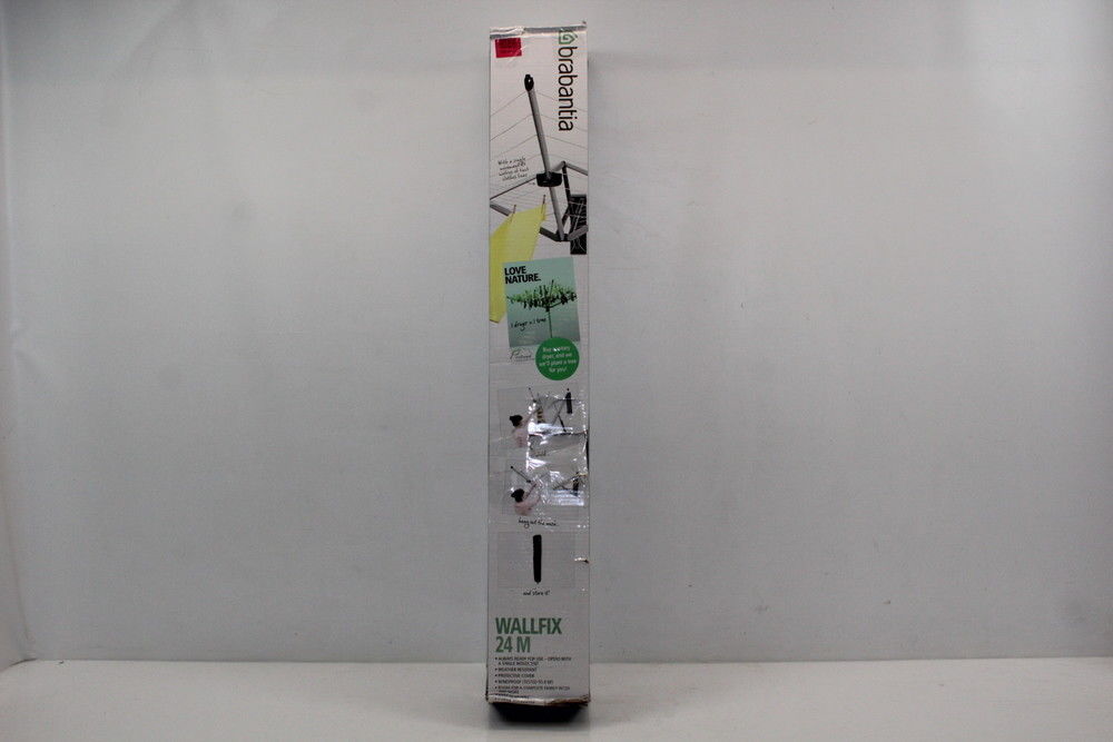 Brabantia - Wallfix - Sechoir - 24 M - Avec Housse - Metallic Grey