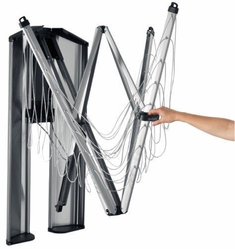 Brabantia Sechoir Wallfix - 24 M - Gris Metallique