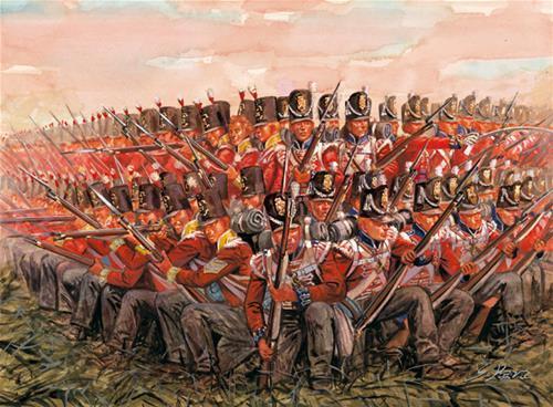 Figurine D'infanterie - Italeri - Infanterie Britannique - 1815 - Homme - Adulte