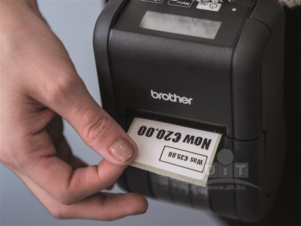 Imprimante D'etiquettes Brother Ruggedjet Rj-2140 - Papier Thermique - 203 Dpi - Jusqu'a 152 Mm/sec
