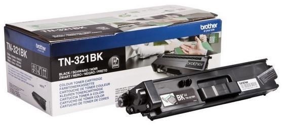 Brother Tn321bk Cartouche De Toner Noir Dorigine De 2500 Pages