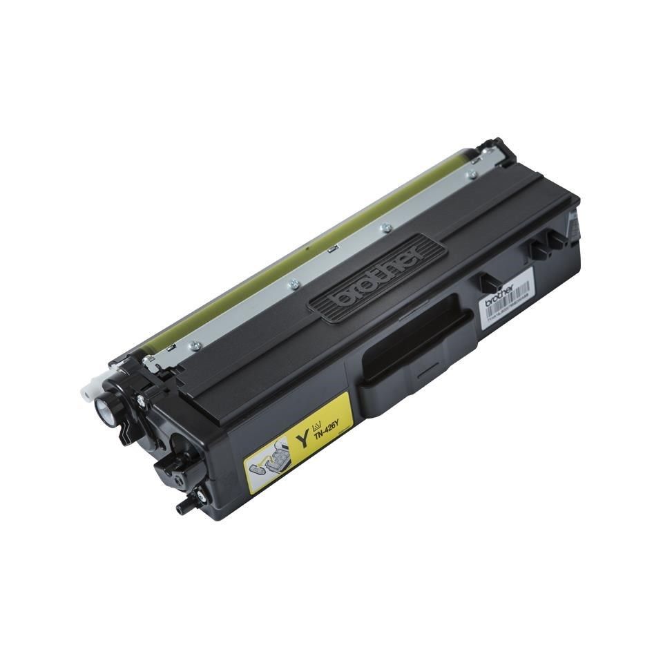 Brother D'origine Brother TN-426 Y toner jaune, 6 500 pages, 3,04 centimes par page - remplace Brother TN426Y toner