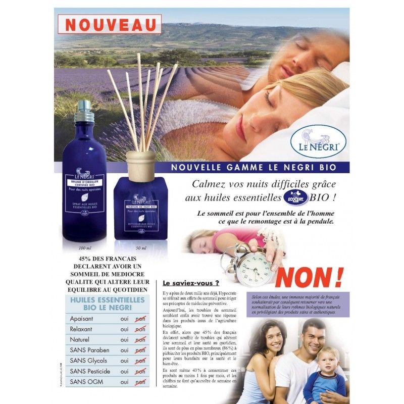 Nutri-Expert Brume d'Oreiller Sommeil Bio 100ml