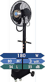 Ventilateur brumisateur professionnel haute performance 180cm
